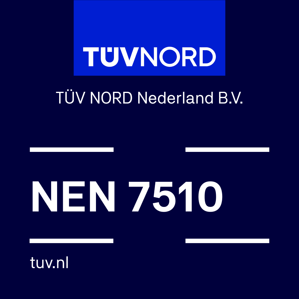 NEN 7510, gecertificeerd door TÜV Nord Nederland